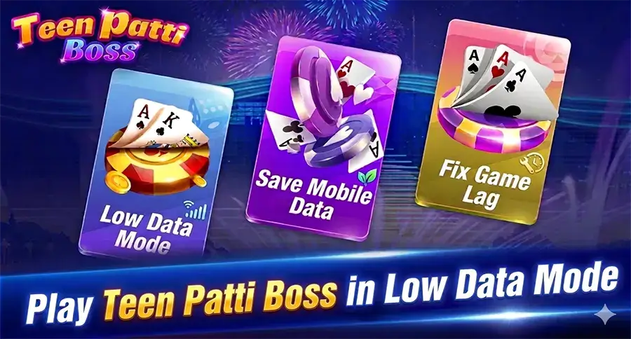 play teen patti on low data
